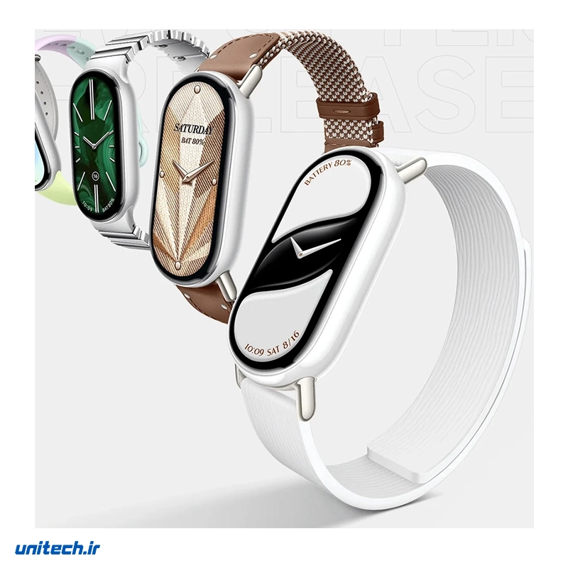 مچ بند هوشمند 46 میلی‌متری شیائومی مدل Band 10 با بند سیلیکونی8